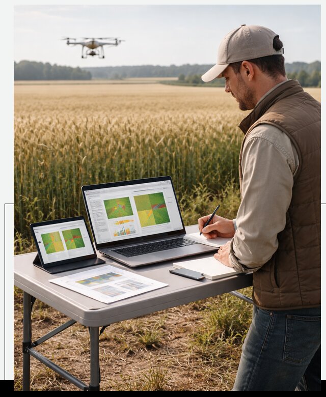 Система AI прогнозирования урожайности для точных агрономий в Слободской