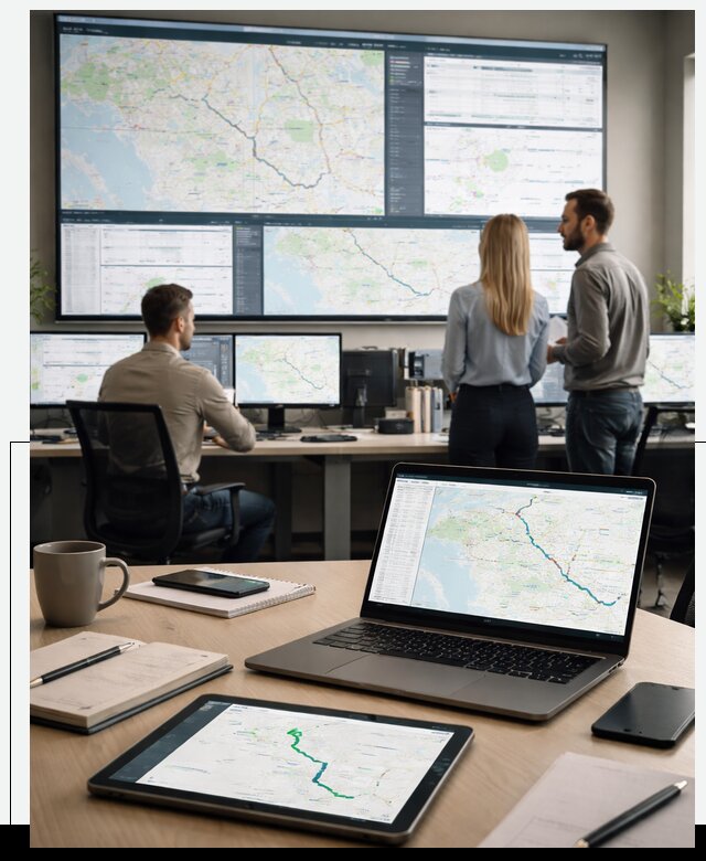 Трекинг грузов и Fleet Management, мониторинг автопарка в Слободской