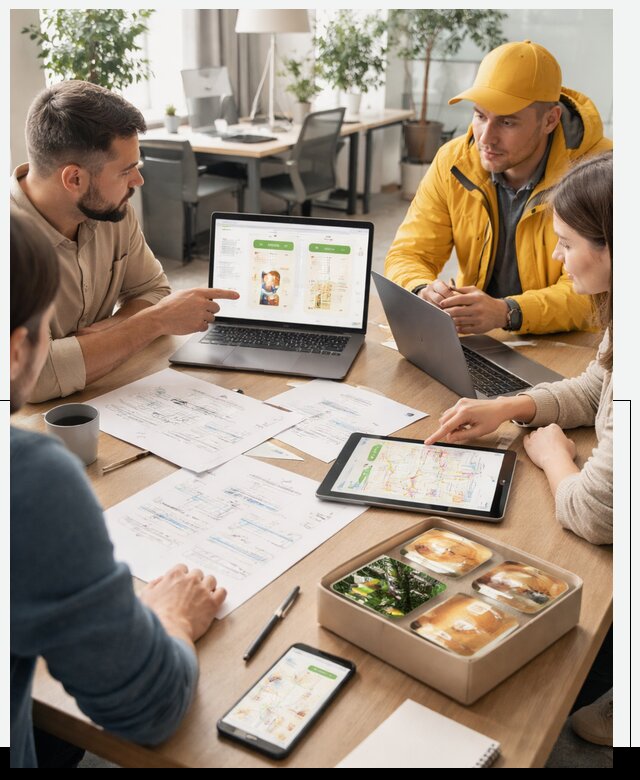 Разработка агрегатора доставки еды в Слободской от 15458 р., АвикейСлб