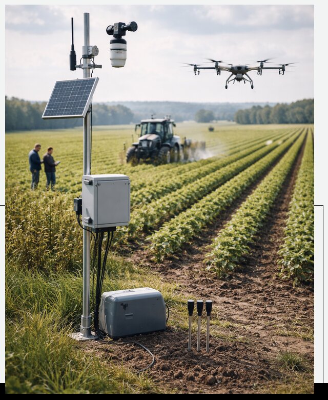 Разработка IoT мониторинга полей в Слободской от 8759 р. | АвикейСлб