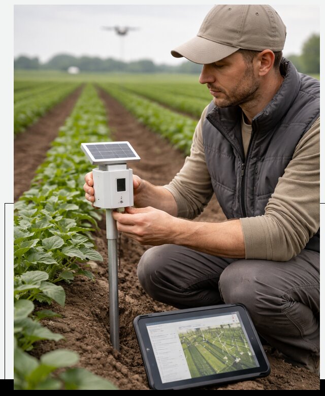 IoT мониторинг сельскохозяйственных полей и контроля в Слободской